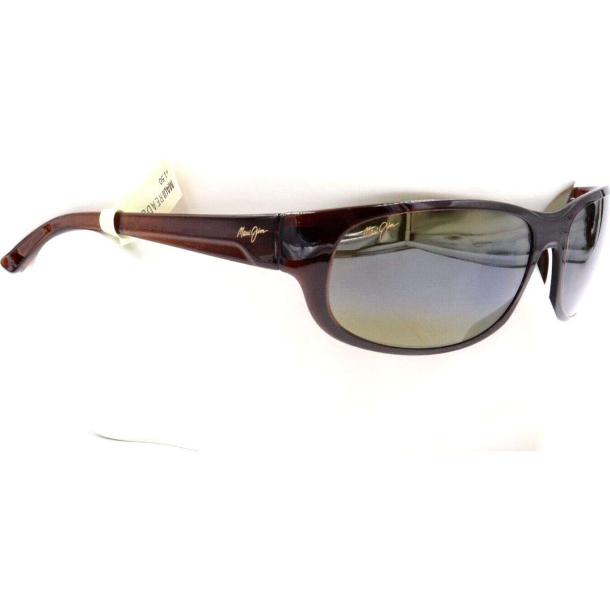 Maui Jim Twin Falls Rootbeer Readers +1.50 Bronze Sunglasses H417-26B15