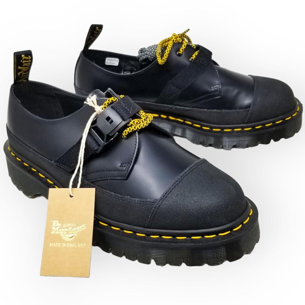 DR Martens - 1461 Made in England Tech Smooth Leather Oxford Shoes