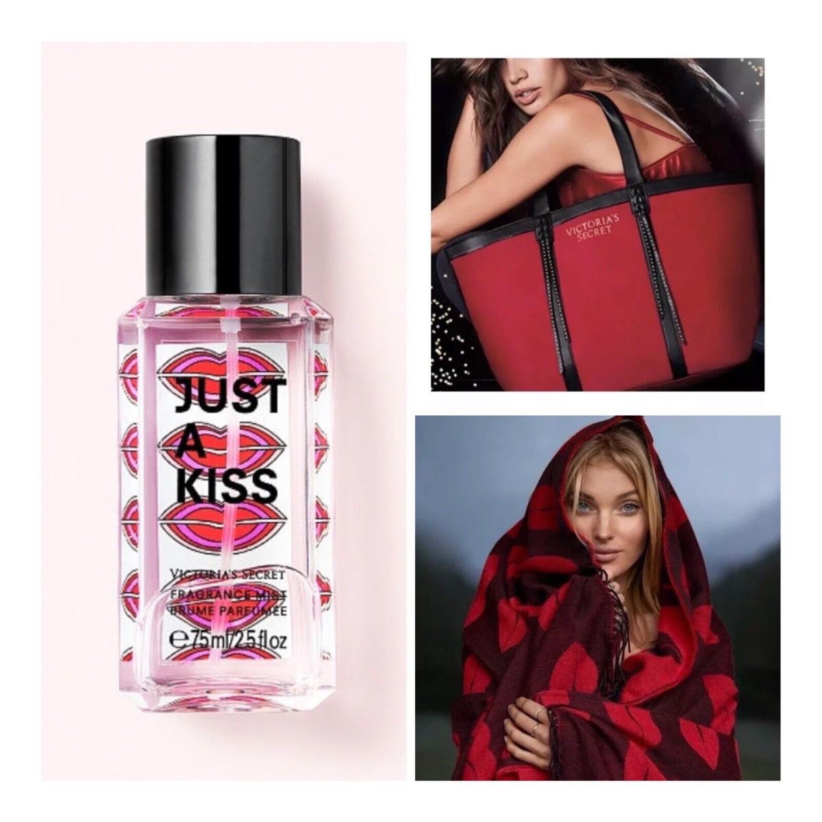 Victoria s Secret Just A Kiss Fragrance Mist / Tote Bag / Blanket