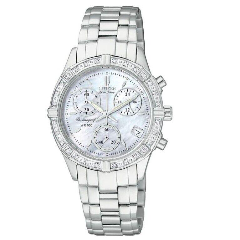 Citizen Women`s Diamond Chronograph Miramar Watch FB1180-56D