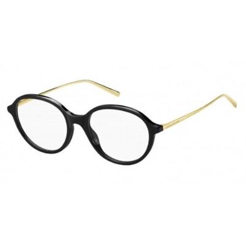 Marc Jacobs MARC483-0807-52 Black Gold Eyeglasses