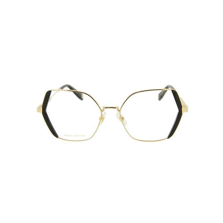 Marc Jacobs MJ 1068 Rhl Eyeglasses Gold w/ Black 54-17-140