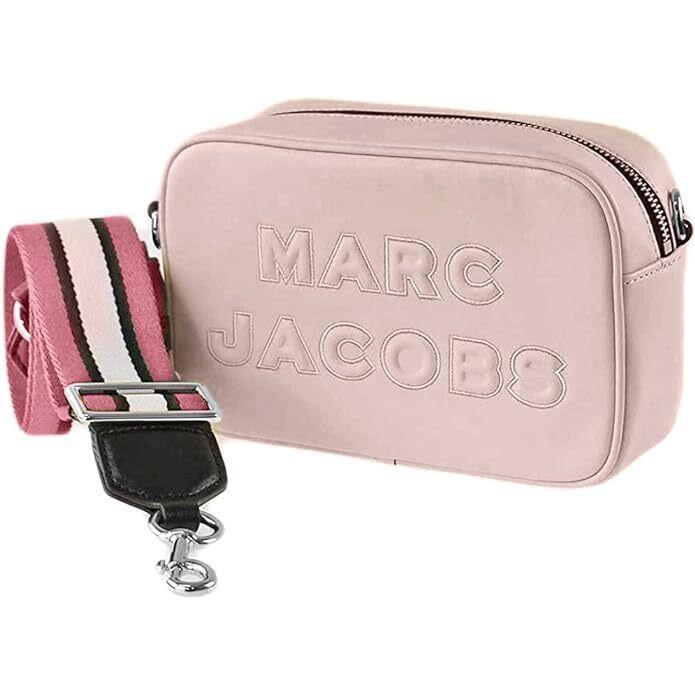 Marc Jacobs The Leather Mini Petal Pink Crossbody Bag - Ferraris Boutique