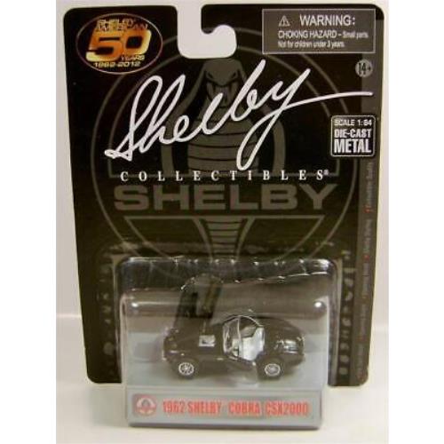 1962 `62 Ford Shelby Cobra CSX2000 Black Shelby Collectibles Diecast