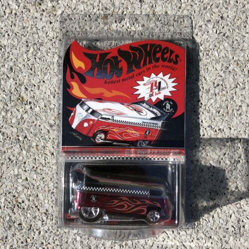 Hot Wheels Rlc 2005 Thank You Customized VW Drag Bus Red 09552/14472 Red Line