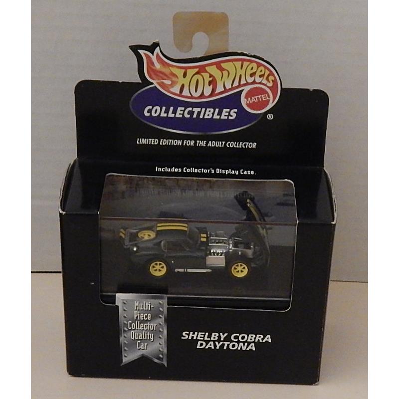 1965 Shelby Cobra Daytona Real Riders Hot Wheels Adult Collector Black Box