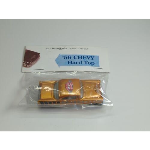 Hot Wheels 2013 27th Annual Collectors Convention Gold 56 Chevy Baggie Car