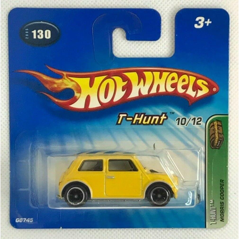 2005 Hot Wheels Treasure Hunts Morris Cooper Rare Short Card 10 Of 12
