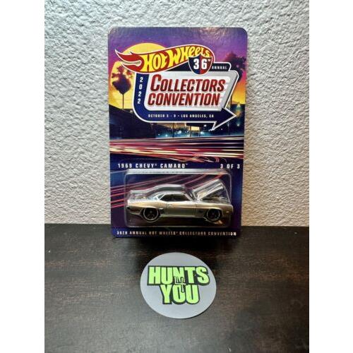 Hot Wheels 36th Annual Collectors Convention Finale 1969 Chevy Camaro 1592/4000