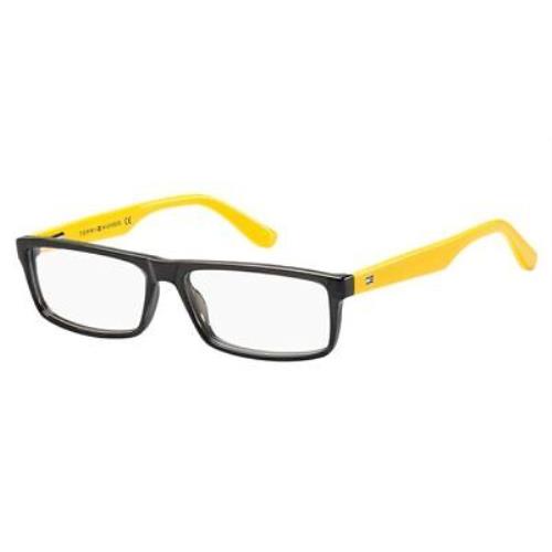 Tommy Hilfiger TH1488-HWJ Black Yellow Eyeglasses