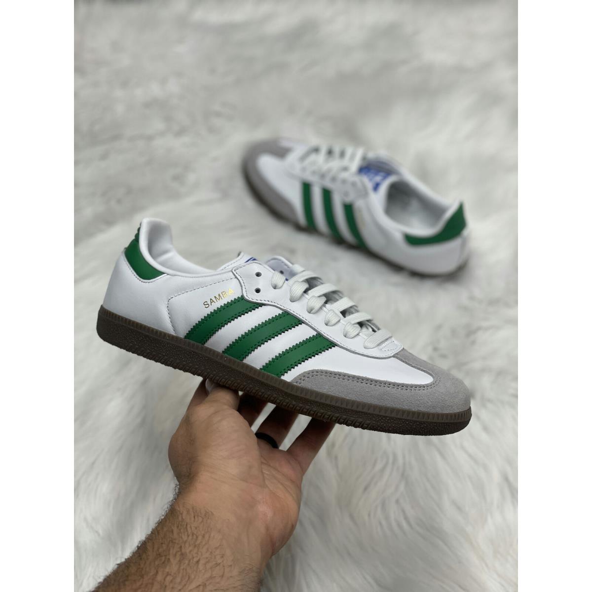 Adidas Samba OG Mens Soccer Shoes White IG1024 Sz 7