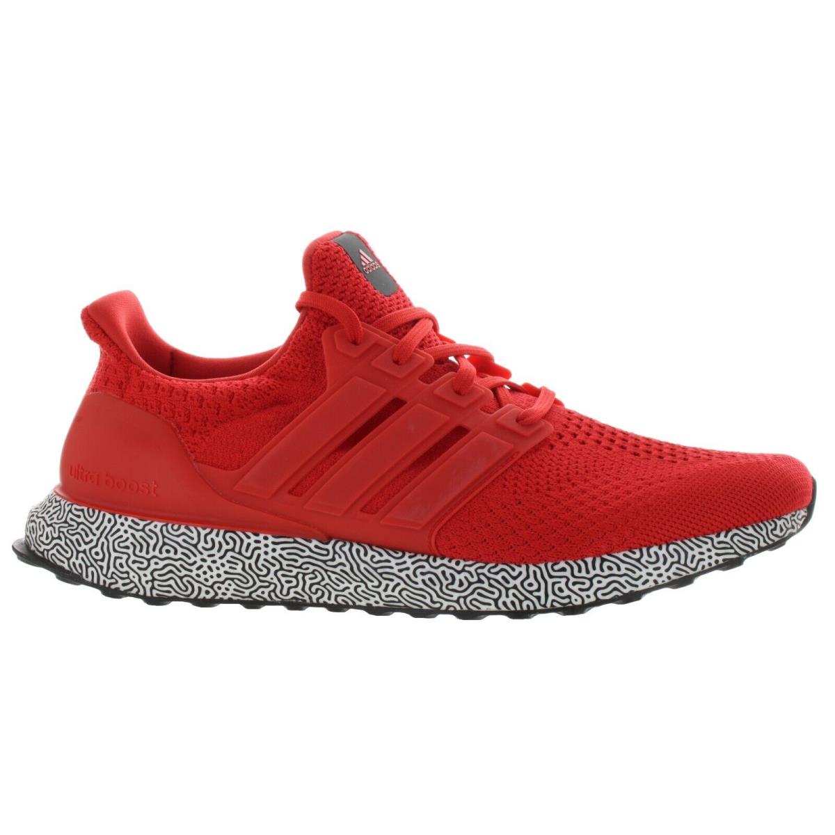 Adidas Men`s Ultraboost 5.0 Dna Red - White Running Shoes Multiple Size
