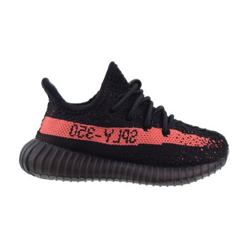 Adidas Yeezy Boost 350 V2 Toddler Shoes Core Black-red HP6587