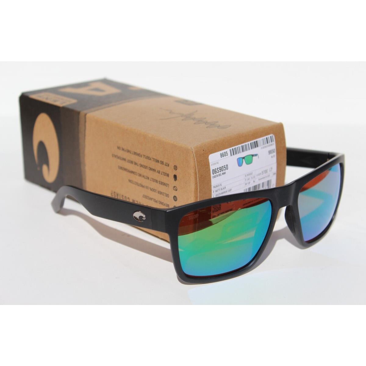 Costa Del Mar sunglasses  - Black Frame, Green Lens