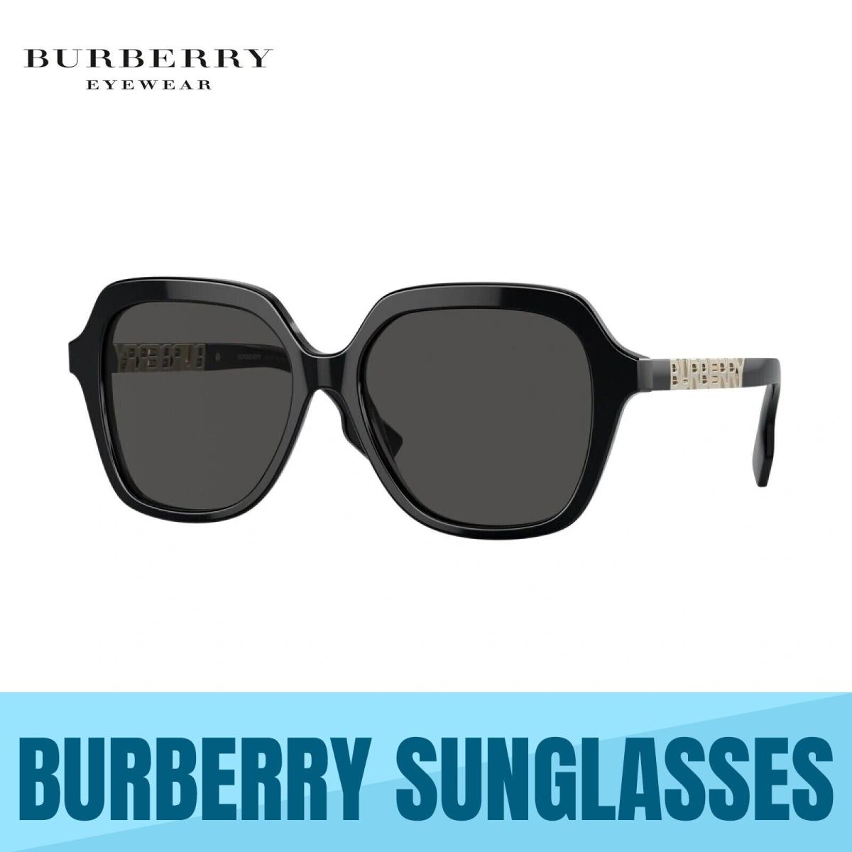 Burberry BE4389 Joni 300187 Black Frame -dark Grey Sunglasses 55MM