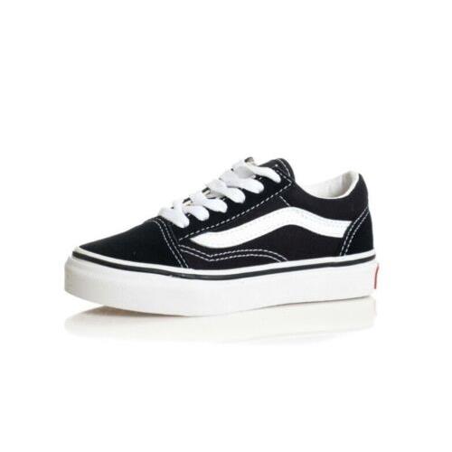 Vans Kids Old Skool Sneaker Shoe Size 13 - Black