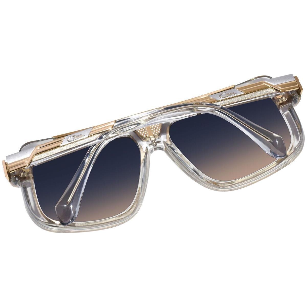 Cazal sunglasses  - Crystal/Gold Frame, Gray Lens