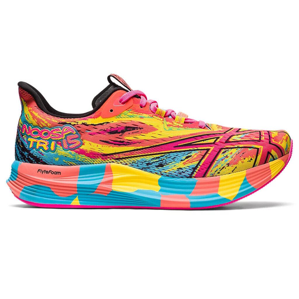 Men`s Asics Noosa TRI-15 Running Shoes All Colors US Sizes 7-14 Aquarium/Vibrant Yellow