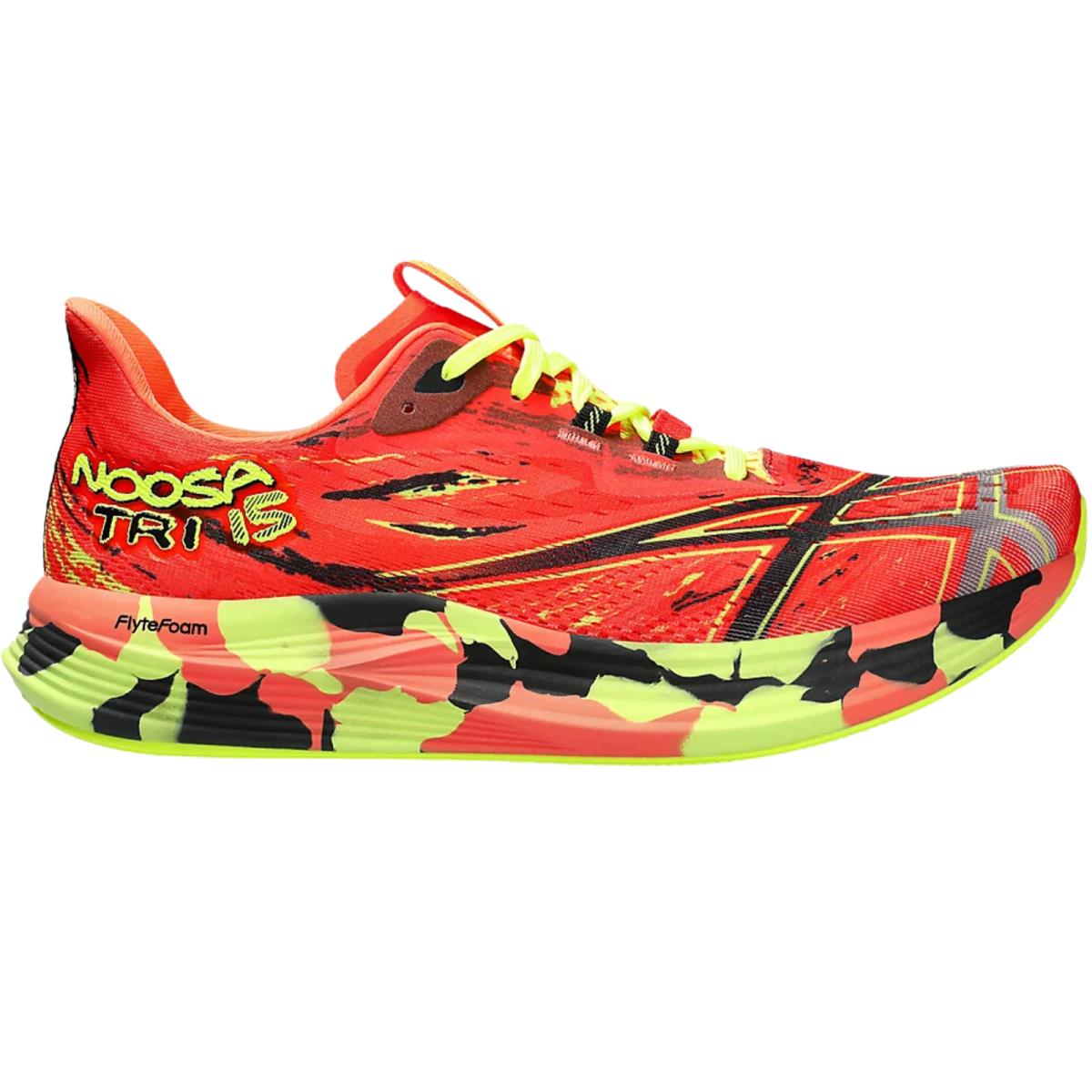 Men`s Asics Noosa TRI-15 Running Shoes All Colors US Sizes 7-14 Sunrise Red/Black