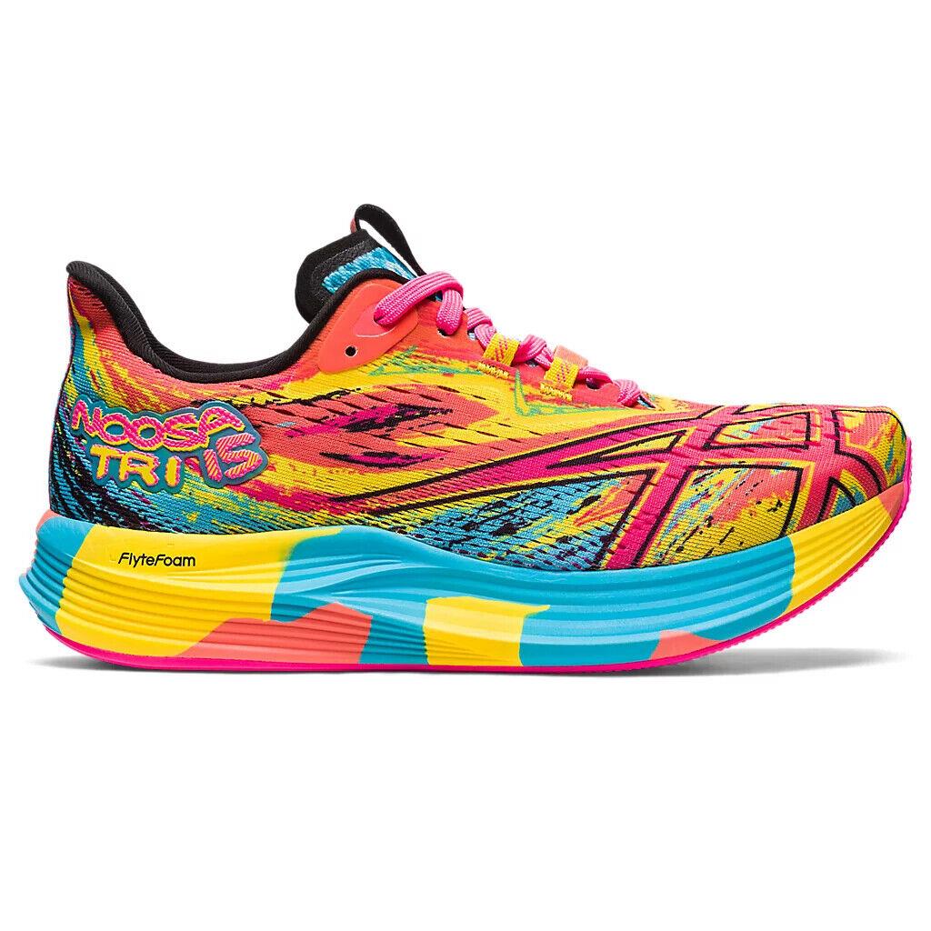 Women`s Asics Noosa TRI-15 Running Shoes All Colors US Size 6-11 Aquarium/Vibrant Yellow