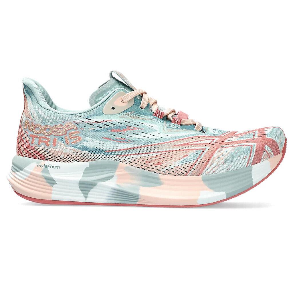 Women`s Asics Noosa TRI-15 Running Shoes All Colors US Size 6-11 Pure Aqua/Pale Apricot