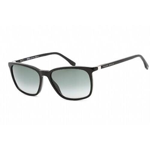 Hugo Boss Boss 0959/S/IT-0807 Black Sunglasses - Frame: Black, Lens: Grey Shaded
