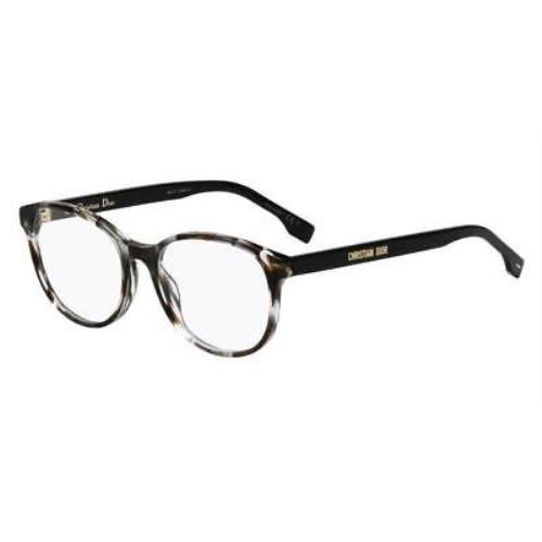 Christian Dior DIORETOILE1-ACI-53 Tortoise Black Eyeglasses