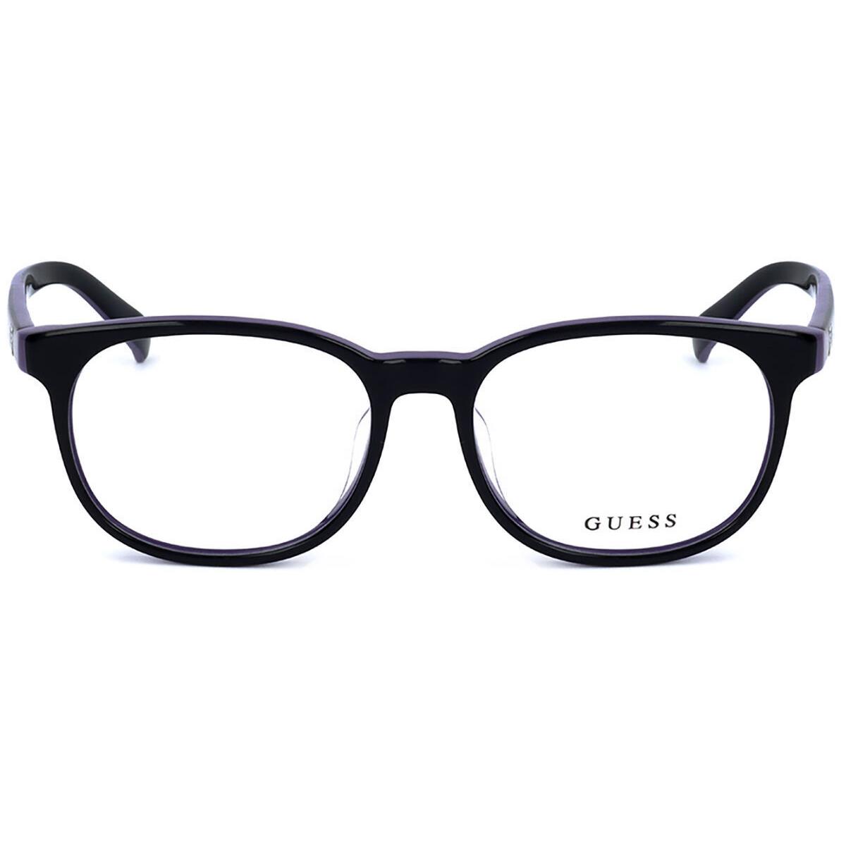 Guess GU2598D-005-53 Purple Black Eyeglasses