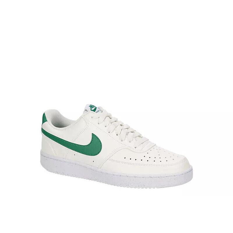Nike Women`s Fall 2023 Court Vision Low Top Casual Shoes Sneakers Trainers Green
