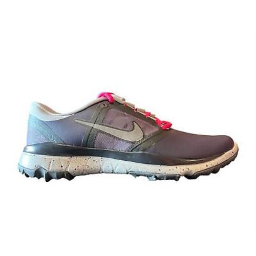 Nike Women`s FI Impact Dark Plum 611509-500 Golf Shoes - Purple