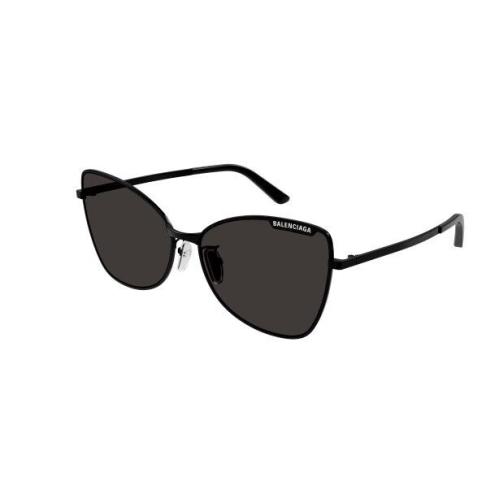 Balenciaga BB0278S 001 Black/grey Cat Eye Women`s Sunglasses