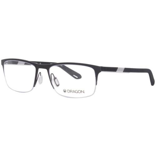 Dragon DR 5008 002 Matte Black Eyeglasses 55/18/145 with Dragon Case