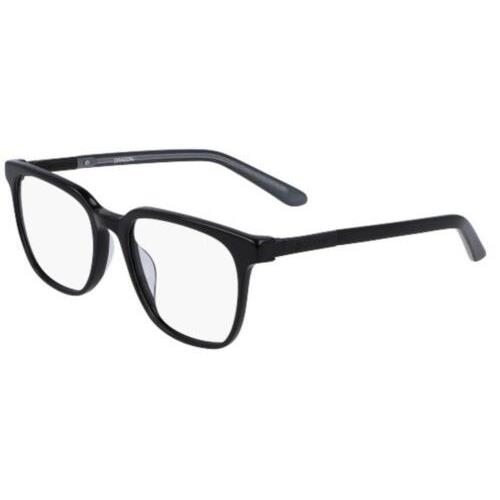 Dragon DR 2007 001 Black Eyeglasses 52/18/145 with Dragon Case