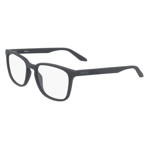 Dragon DR 9002 020 Matte Grey Eyeglasses 53/18/145 with Dragon Case