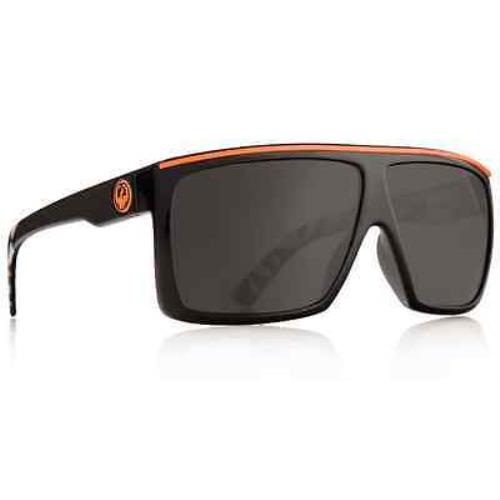 Dragon Fame Sunglasses-neo Geo-matte Black-grey Lens