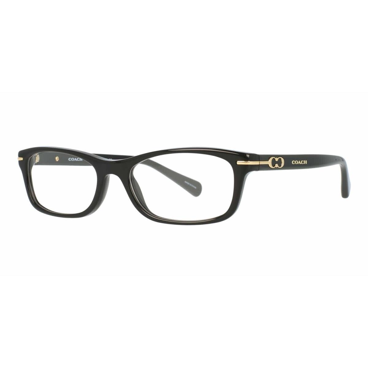 Coach HC 6054 5002 Elise Womens Black Designer Eyeglasses Frames 50mm