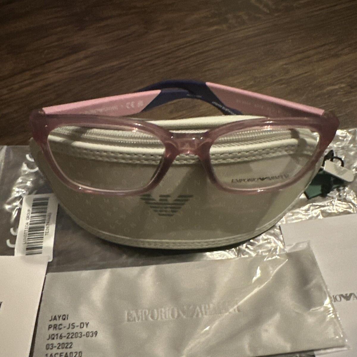 Emporio Armani Kids Eyeglasses Frames EK3003 Pink Purple