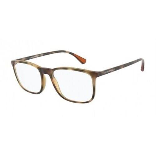 Emporio Armani EA3177-5089-55 Havana Eyeglasses