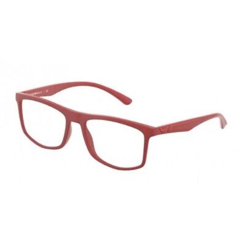 Emporio Armani EA3183-5827-56 Red Eyeglasses