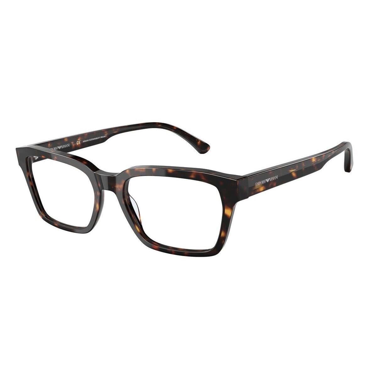 Emporio Armani 0EA3192F-5879-55 Havana Eyeglasses