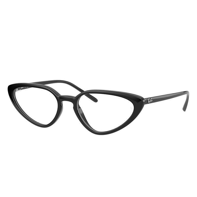 Ray Ban RX7188-2000 Black Eyeglasses