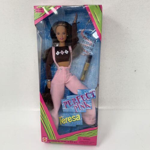 Perfect Pink Barbie Teresa Doll 1997 Mattel 19668 Nrfb Brunette