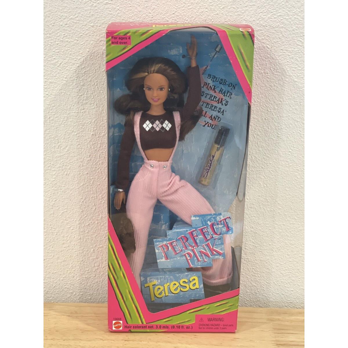 Mattel Perfect Pink Teresa 19668 Barbie Doll 1997