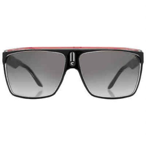 Carrera Dark Grey Gradient Browline Unisex Sunglasses Carrera 22/S 0OIT/9O 63 - Multi Frame, Grey Lens