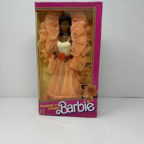 Vintage 1984 Peaches n` Cream Barbie Doll Mattel 9516 AA Nrfb