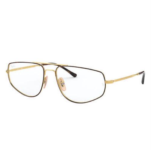 Ray Ban RX6455-2945 Gold Eyeglasses