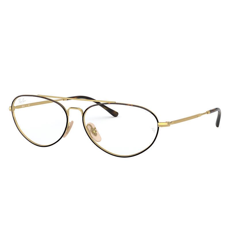 Ray Ban RX6454-2945-58 Gold Eyeglasses