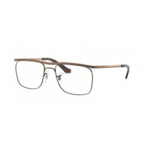 Ray Ban RX6519-3078 Brown Eyeglasses