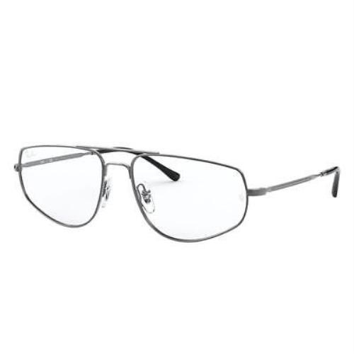 Ray Ban RX6455-2502-57 Gray Eyeglasses