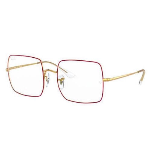 Ray Ban RX1971V-3106-54 Red Gold Eyeglasses